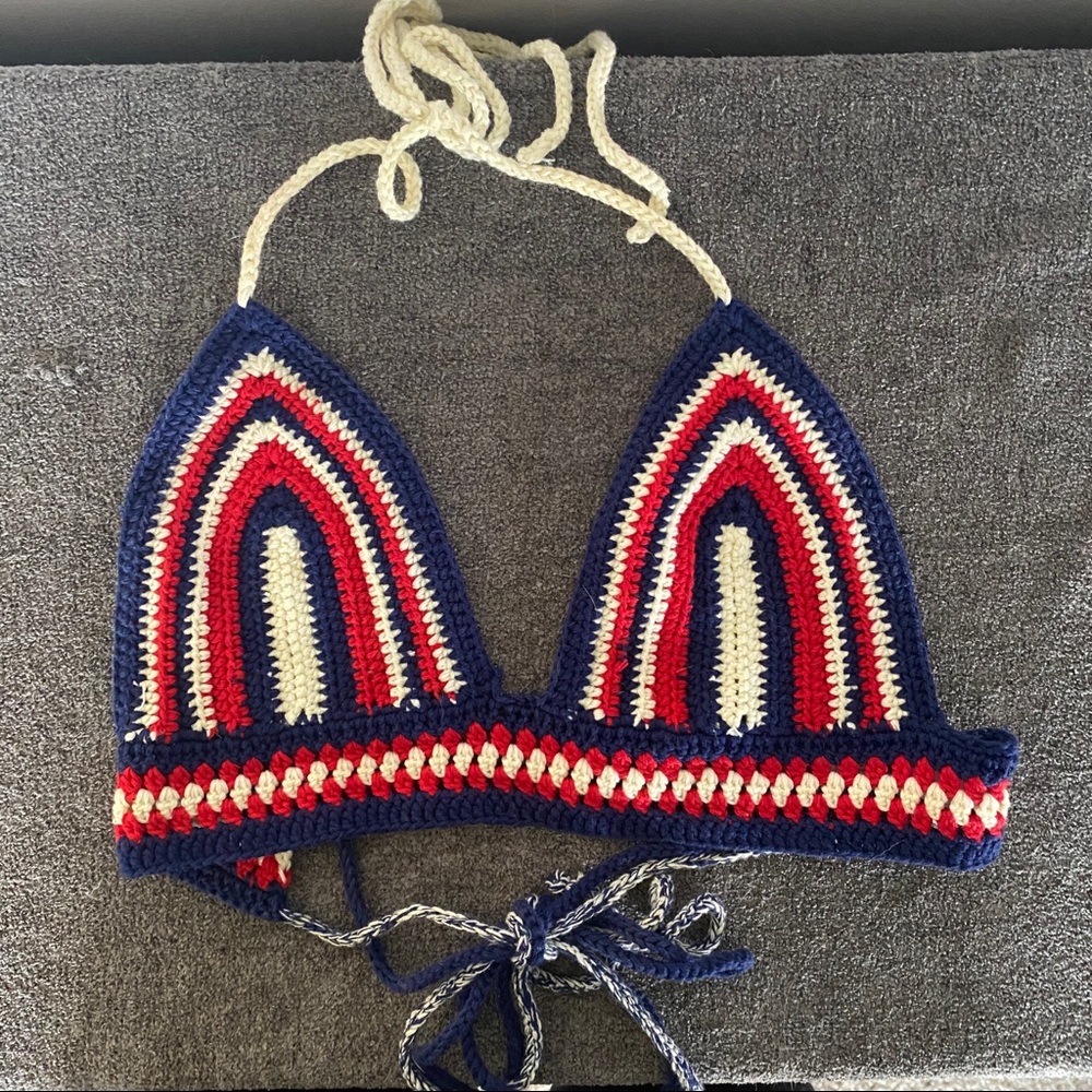 BOGO 1/2 OFF! America woven bralette